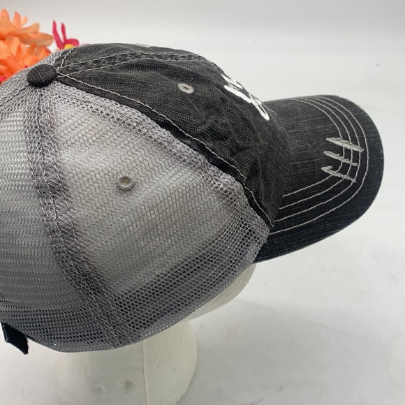 Mama Bear Distressed Baseball Trucker Cap Adjustable HT5026 - Picture 5 of 7